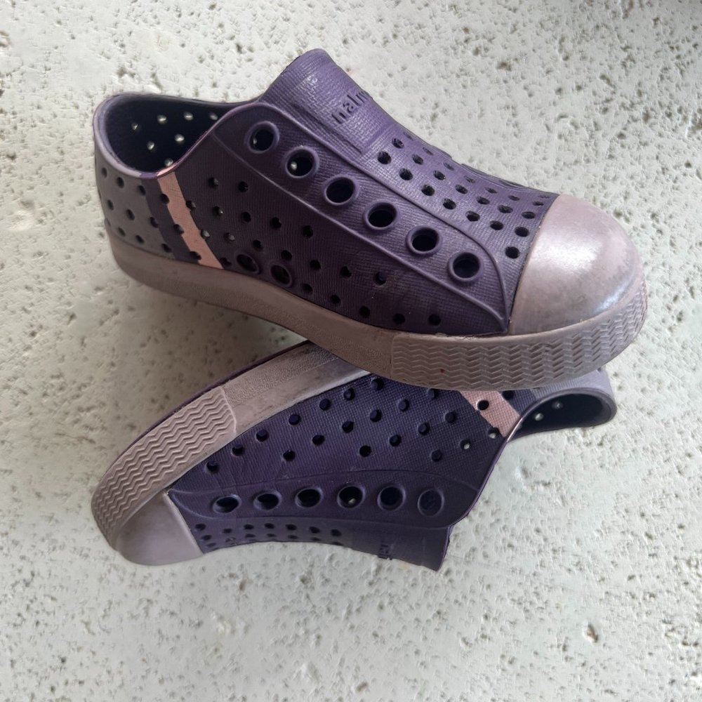 Native Shoes Unisex-Child Jefferson Block Slip-On